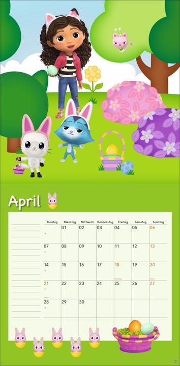 Image du produit Gabby's Dollhouse calendrier broché 202 (29,5 x 30 cm, Couverture rigide, Allemand)