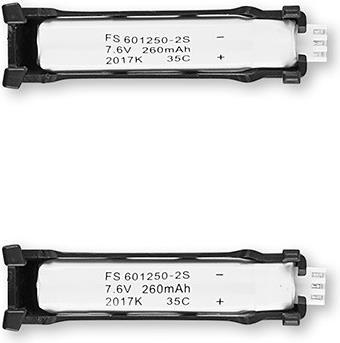 Fat Shark Kit de batterie 101 (7.40 V, 260 mAh)