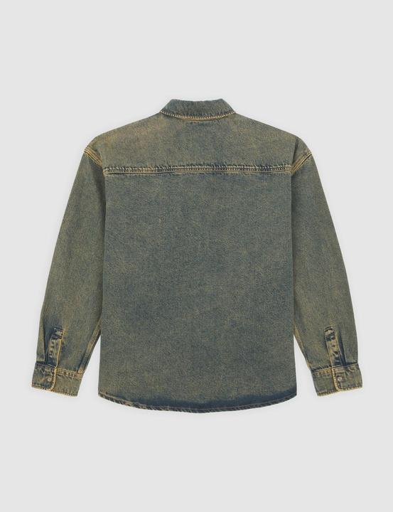 Image du produit Dickies Houston Ls Shirt Yellow Fade Ind (L)