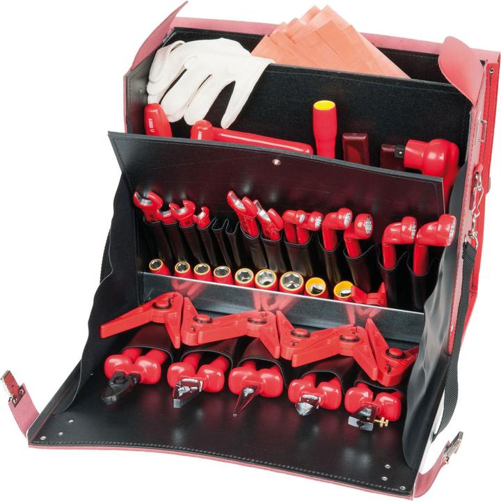 Image du produit KS Tools Jeu d'outils d'électricien professionnel, 55 pièces, IEC 60900 (55 pièces)