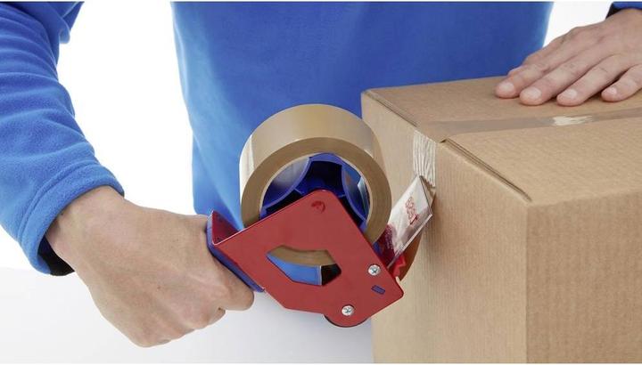 Produktbild tesa tesapack ULTRA STRONG Paketklebeband - PVC Packband für festes Verpacken und sicheres Bündeln (50 mm)