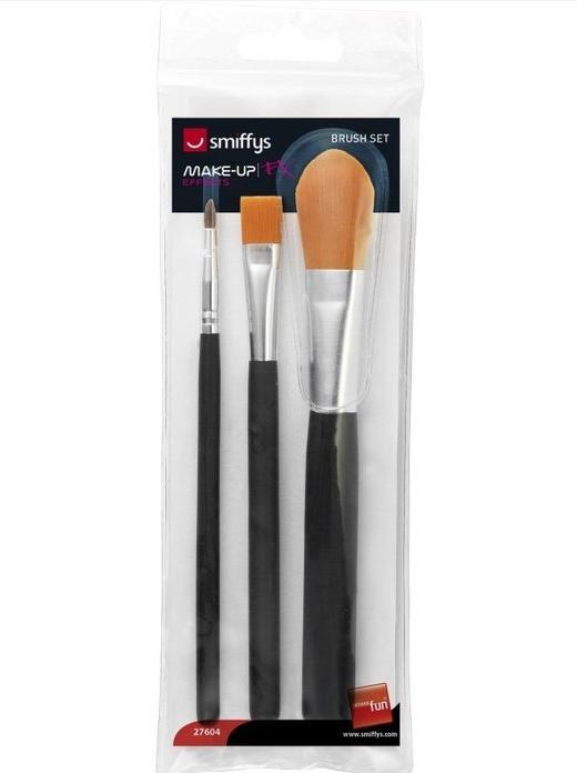 Immagine prodotto Smiffys Set di 3 pennelli per il trucco