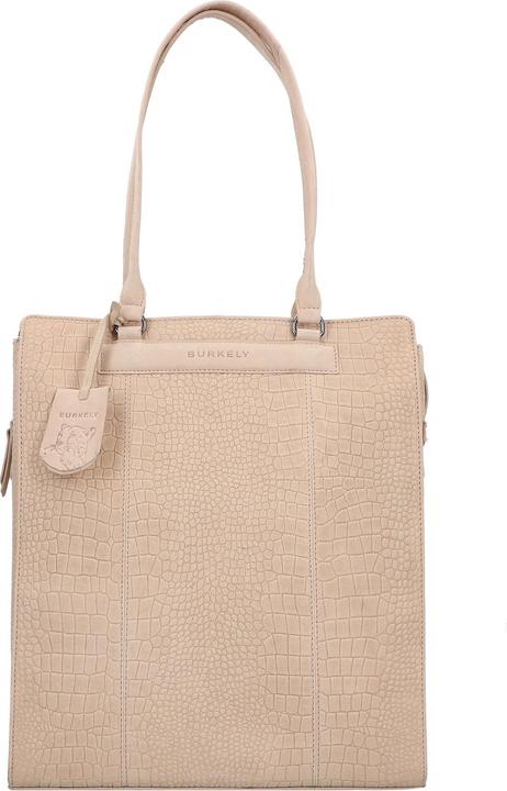 Burkely Casual Carly Schultertasche Leder 33 cm Laptopfach