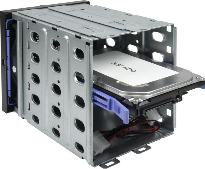 Image du produit Intertech Case IPC Server 3U-30765, sans PSU (ATX, SSI CEB, mATX, ITX, SSI EEB)