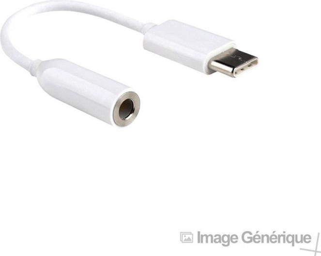 Immagine prodotto No Name Adattatore audio USB-C - jack 3,5 mm biały/bianco sfuso (USB tipo C)