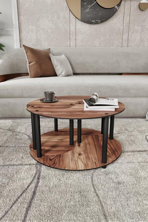 Immagine prodotto Hanah Home Tavolino Yin Yang 2 Set (70 x 38 x 70 cm)