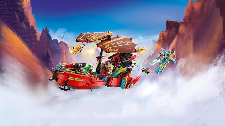 Produktbild LEGO Ninja-Flugsegler im Wettlauf mit der Zeit (71797, LEGO Ninjago)