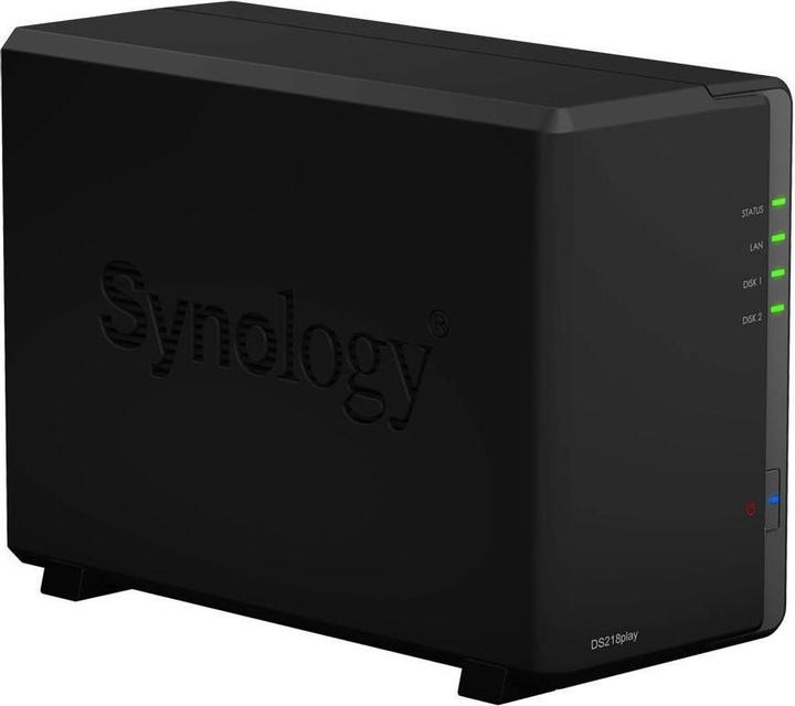 Produktbild Synology DS218play (2 x 3 TB, Seagate Ironwolf)