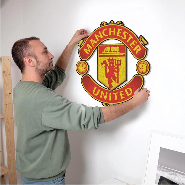 Produktbild Iconic FC Manchester United - Logo - Holz Puzzle Grösse L (500 Teile) (500 Teile)