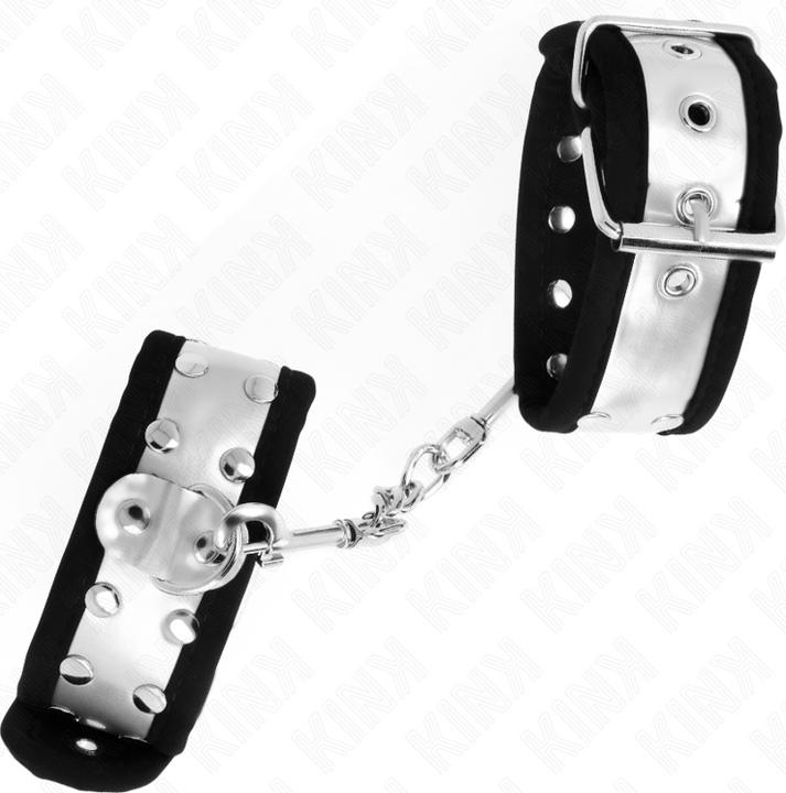 Image du produit Kink Fesses de poignet noires/argentées 30 X 4 CM