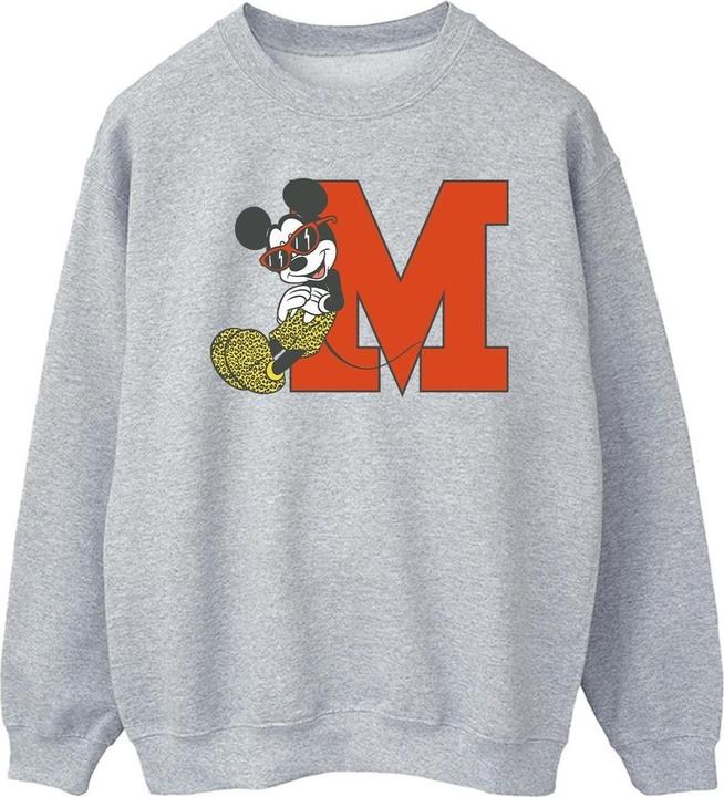 Actual product image Disney Mens Mickey Mouse Leopard Trousers Sweatshirt (XL)