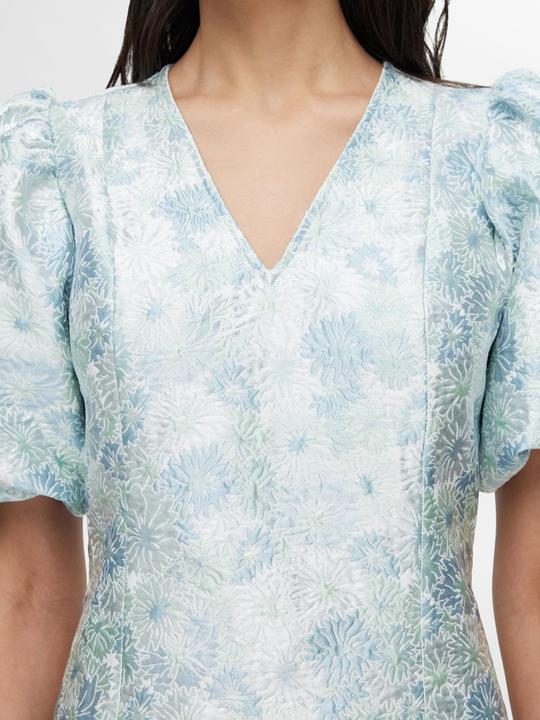 Produktbild Selected Femme Geblümtes Jacquard Minikleid (36)