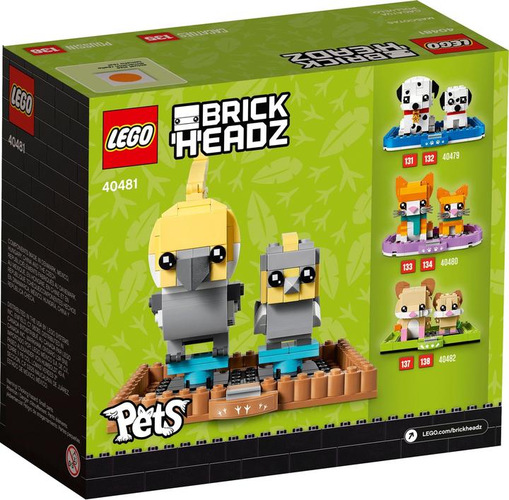 Immagine prodotto LEGO BrickHeadz - Cacatua (40481, LEGO Brickheadz)