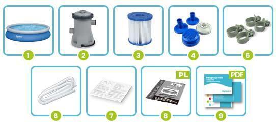 Actual product image Bestway Fast Set (Ø 457 x 84 cm)