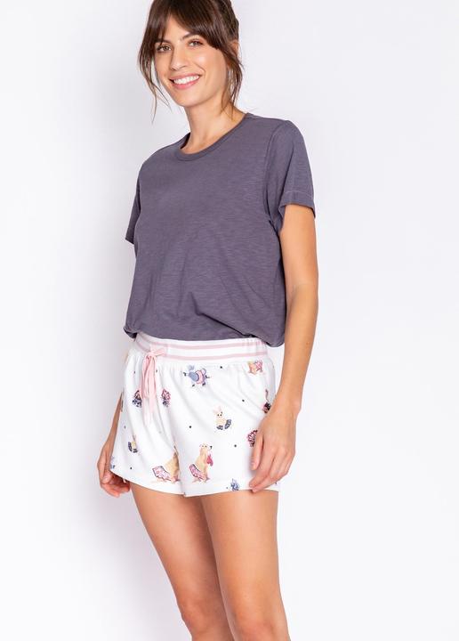 Produktbild Pj Salvage Shorts weiss/klein gemustert (40)