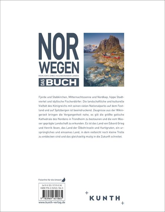 Image du produit Norwegen. Das Buch (Allemand, Maria Guntermann, Dörte Sasse, Andrea Lammert, Melanie Goldman, 2024)