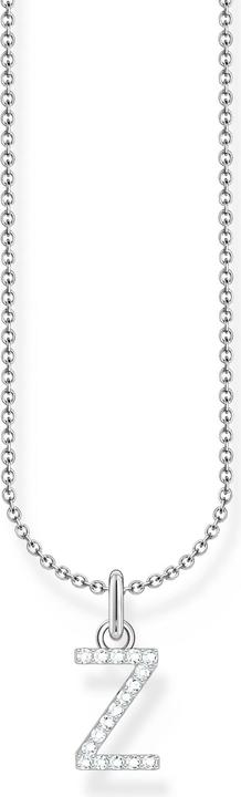 Produktbild Thomas Sabo Kette mit Buchstaben-Anhänger Z Silber (925 Sterlingsilber, 38 - 45 cm)