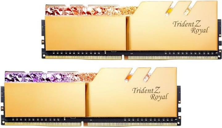G.Skill TridentZ Royal 64GB DDR4 3600-14, (8x8GB), F4-3600C14Q2-64GTRGB (8 x 8GB, 3600 MHz, DDR4-RAM, DIMM)