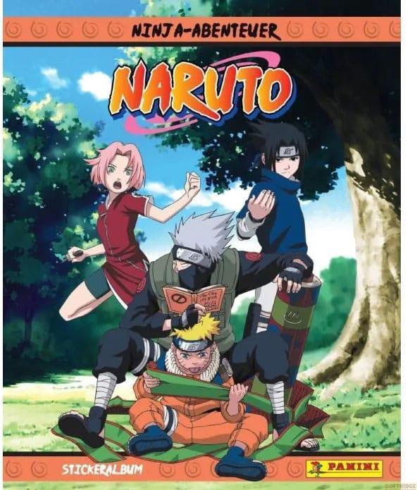 Image du produit Panini Naruto Ninja-Abenteuer Sticker Collection Sticker Album *Deutsche Version*