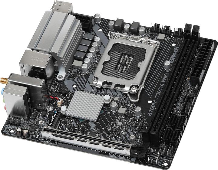 Image du produit AsRock B760M-ITX/D4 Intel DDR4 S1700 (LGA 1700, Intel B760, Mini-ITX)