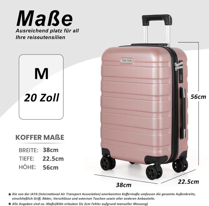 Actual product image Tan.Tomi Handgepäck Koffer (41 l, Hand luggage (up to 50 litres))