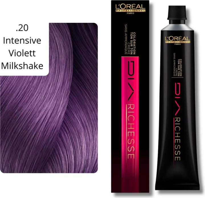 Produktbild L'Oréal Professionnel Dia Richesse (20 Milkshake Intensives Violett)