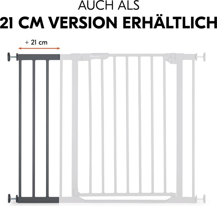 Immagine prodotto Hauck Estensione per cancello di sicurezza 9 cm Grigio scuro (9 cm)