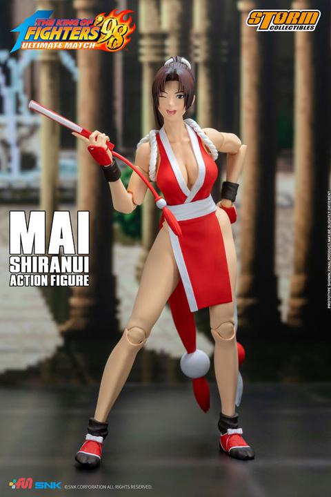 Actual product image Storm Collectibles King of Fighters '98: Ultimate Match Action Figure 1/12 Mai Shiranui 18 cm