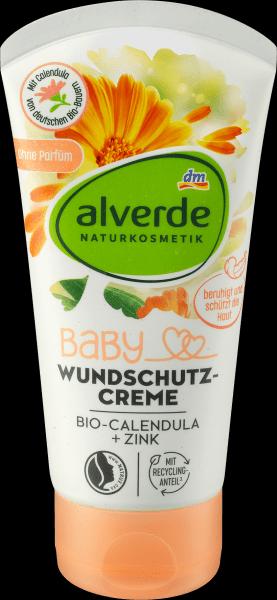 dm alverde Wound protection cream organic calendula