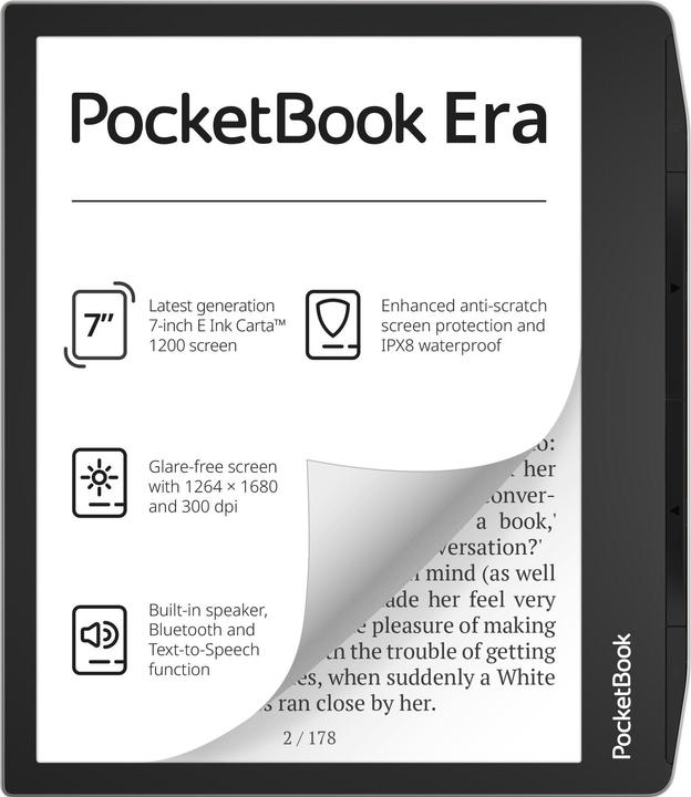 Produktbild PocketBook Era (7", 16 GB, Stardust Silver)