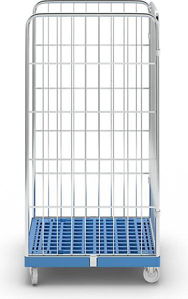 Actual product image kaiserkraft Roll container with mesh walls (500 kg)