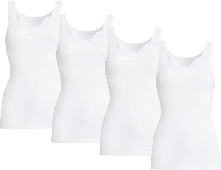 Con-ta Damen-Unterhemd 4er-Pack