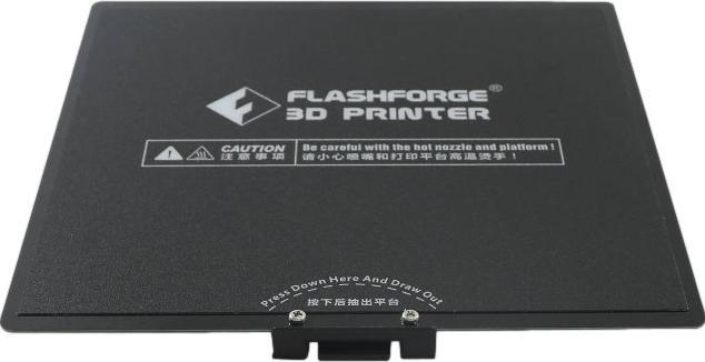 Immagine prodotto FlashForge Avventuriero costruisce la piastra assemblata. Accessori (Letto di stampa)