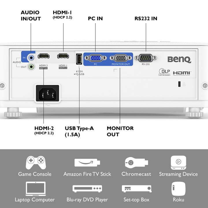 Produktbild BenQ TH685 (Full HD, 3500 lm, 1.13 - 1.47:1)