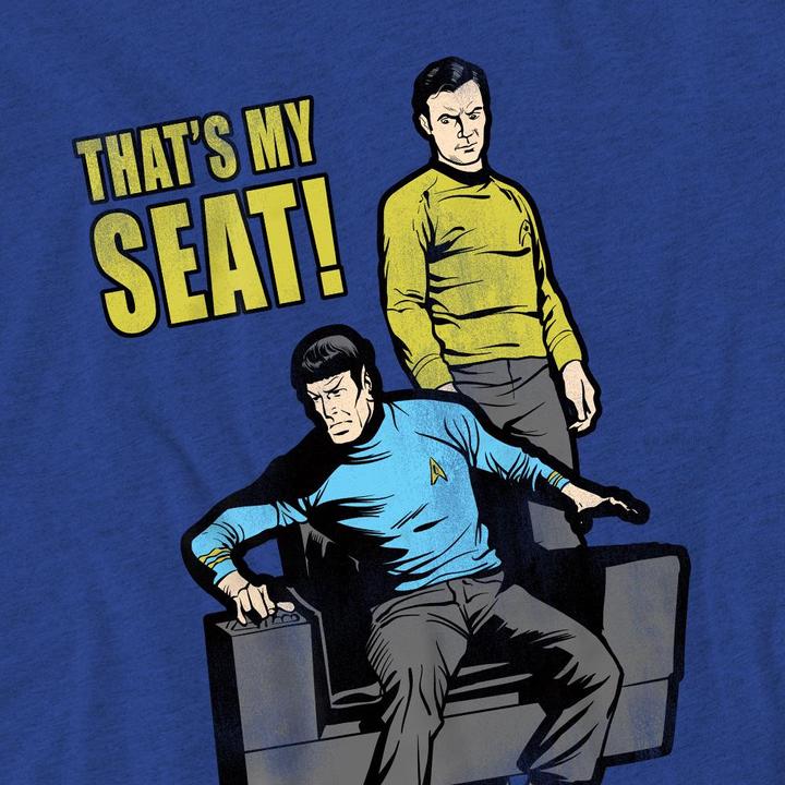 Actual product image Unisex Adult My Seat T-Shirt (XL)