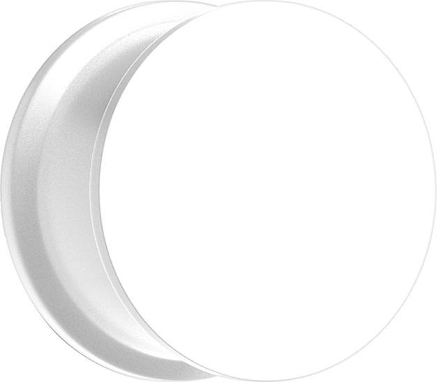 Image du produit Star Piercing Flesh Plug blanc (sans laiton, Silicone)