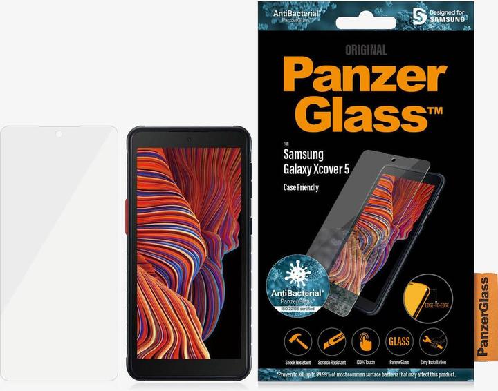 Actual product image PanzerGlass Case Friendly AB (1 Piece, Samsung Galaxy Xcover 5)