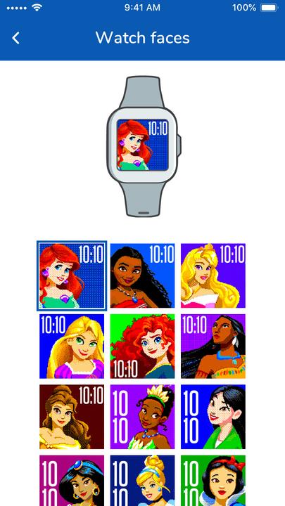 Actual product image Garmin Vivofit jr. 3 Disney Princess Arielle (20 mm)