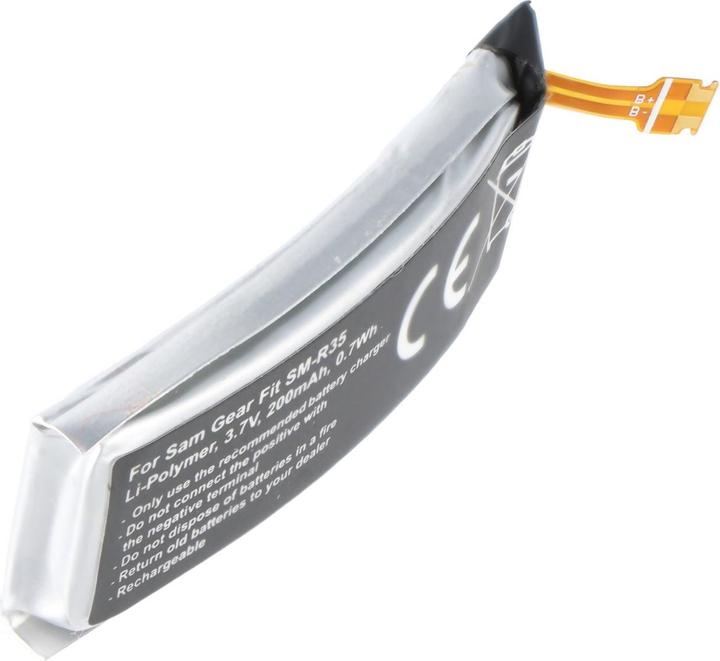 Actual product image AccuCell Battery Samsung Galaxy Gear Fit R350, SM-R350, SM-R350, AA2F313RS/-B, AA2GB26uS