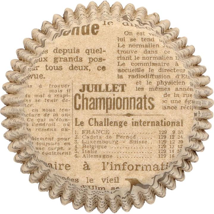 Actual product image Birkmann Kraft Paper Shapes Newspaper 75 pieces ø 7 cm (7 cm)