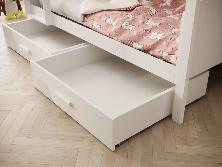 Produktbild ADRK Furniture Kinder-Etagenbett Jori 200x90 mit Matratze (200 x 90 cm)