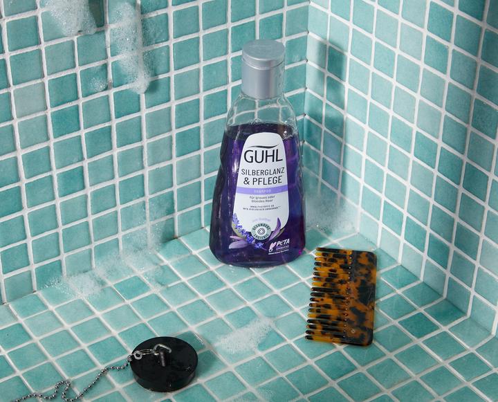 Produktbild Guhl Silberglanz & Pflege Shampoo (250 ml, Flüssiges Shampoo)