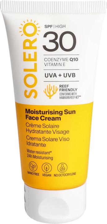 Produktbild Solero Sonne Gesichtscr feuch SPF30 50ml (Sonnencreme Gesicht, SPF 30, 50 ml)
