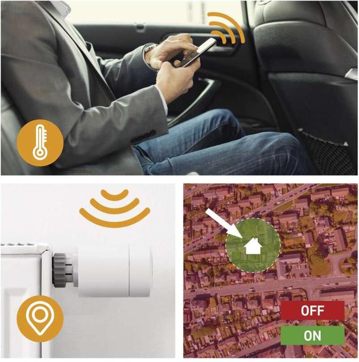 Produktbild Emos GoSmart Digitaler Heizkörperthermostat P5630S ZigBee