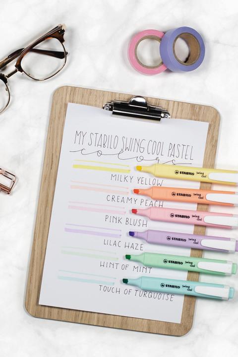Image du produit STABILO Surligneur swing cool Pastel (Trié, 4 mm, 1 x)