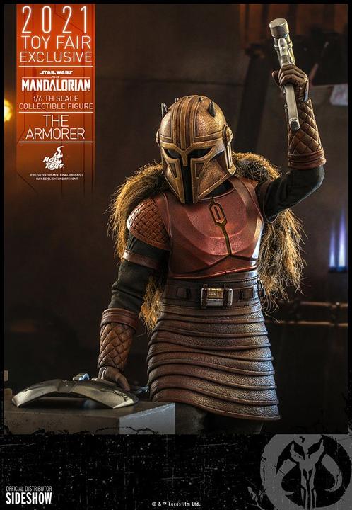 Produktbild Hot Toys Star Wars - The Mandalorian "The Armorer" 2021 Toy Fair Exclusive 1/6 Actionfigur