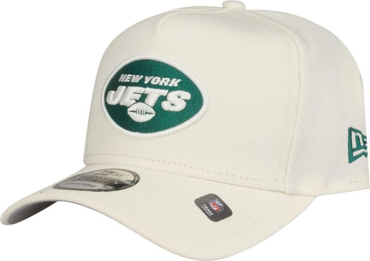 New Era 9Forty A-Frame Cap - New York Jets chrome white (One Size)