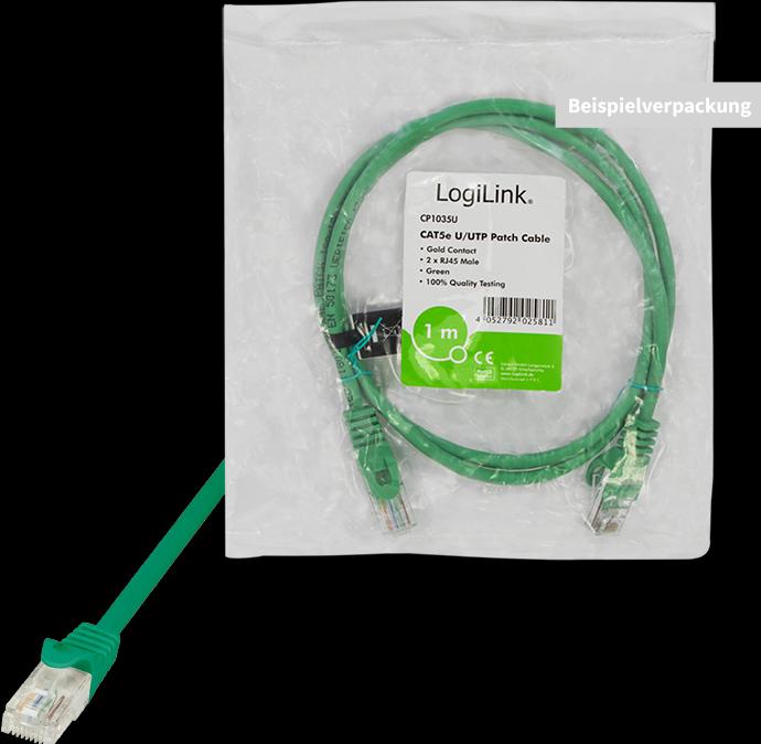 Actual product image LogiLink Network cable (U/UTP, CAT5e, 3 m)