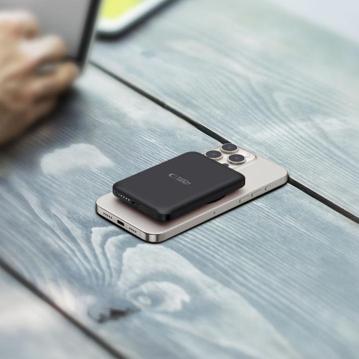 Immagine prodotto Tech Powerbank techninės apsaugos PB10 LifeMag 5000 mAh Juodas (5000 mAh, 15 W)