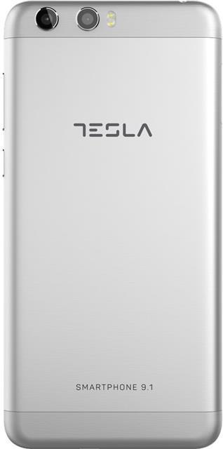 Produktbild Tesla Comtrade Smartphone 9.1 (64 GB, Silver, 5.50", Hybrid Dual SIM, 13 Mpx, 4G)